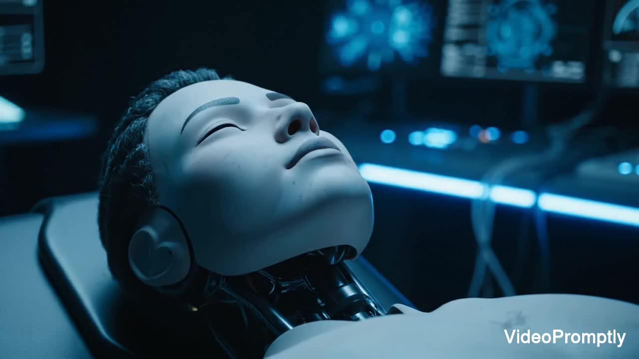Android Awakening Lab Scene
