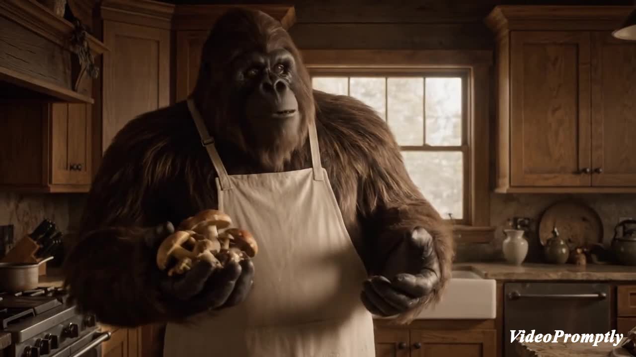 Bigfoot Cooking Show Forest