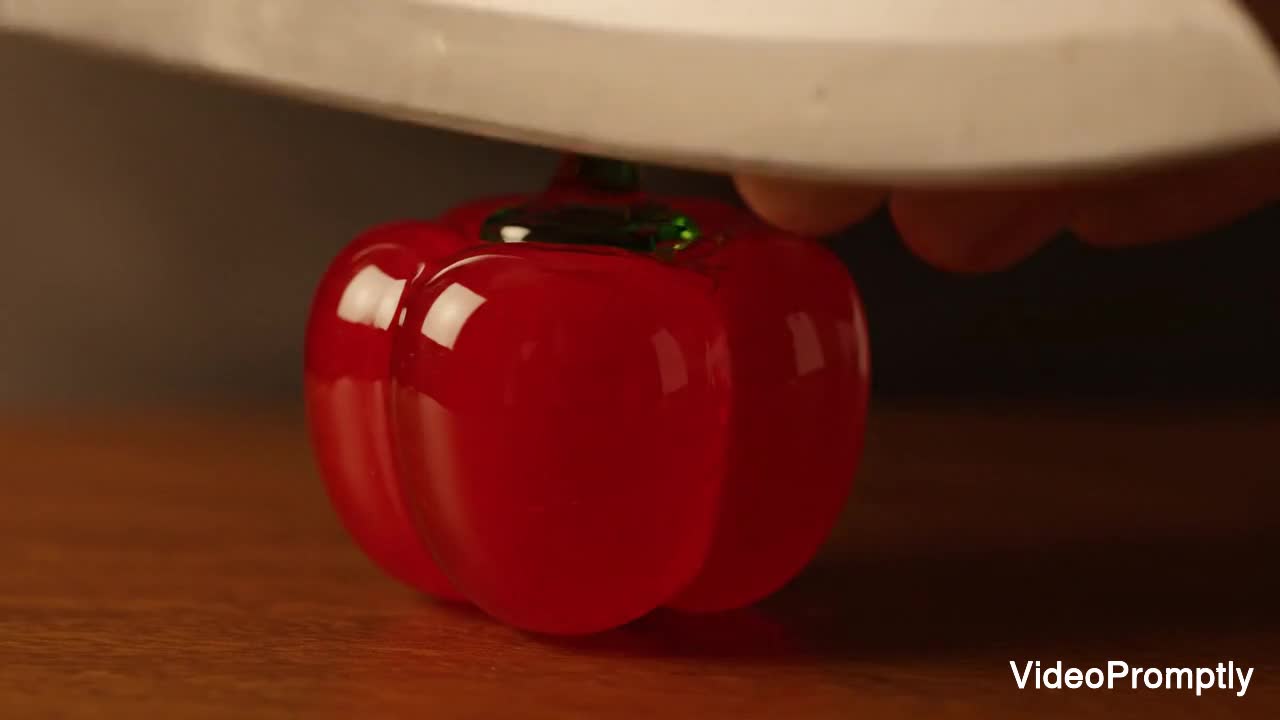 Glass Bell Pepper ASMR