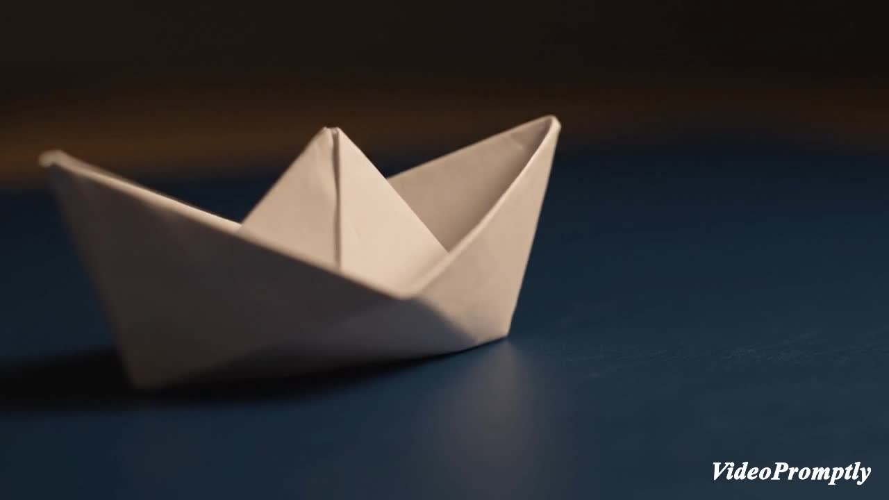 Paper Boat Physics Demonstration