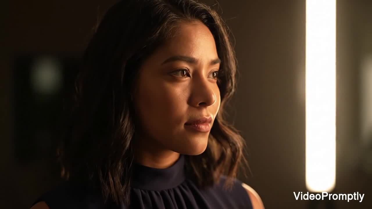 Rembrandt Lighting Setup