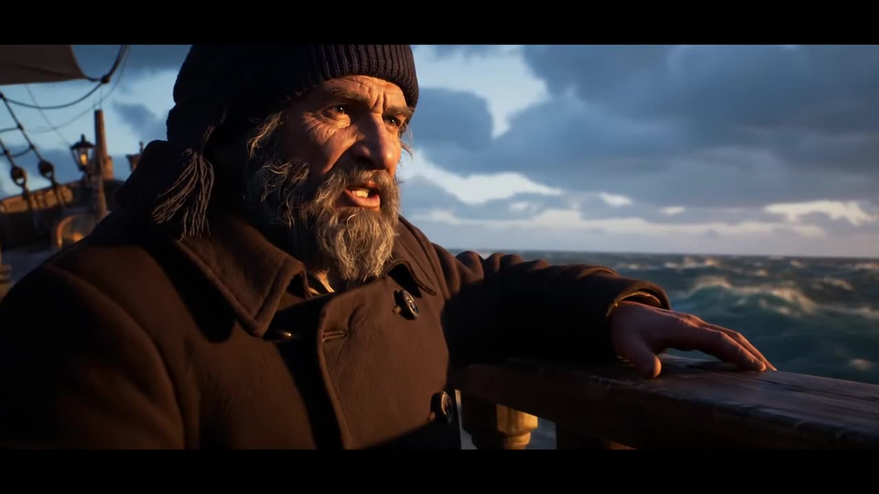 Weathered Sea Captain